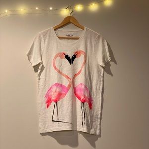 flamingo j crew collection tee